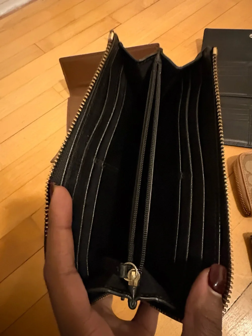 3pc Authentic Coach Wallet Bundle